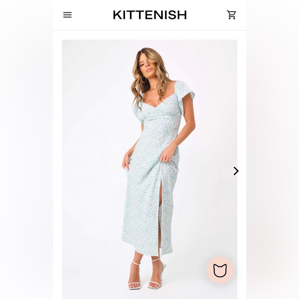 Kittenish Florence midi dress